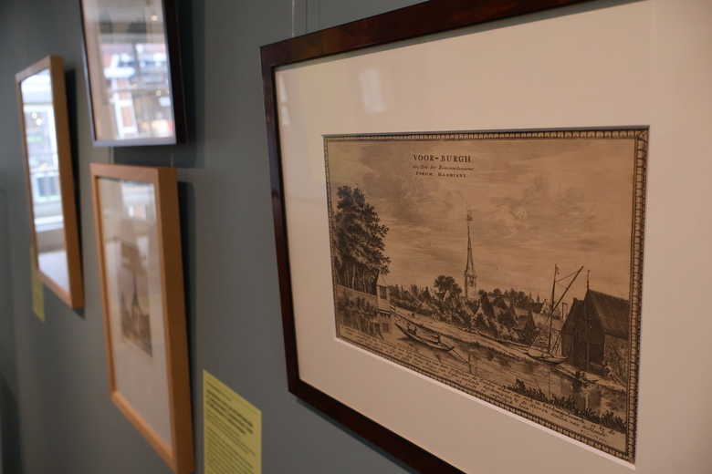 Close up schilderij meesterwerken op papier